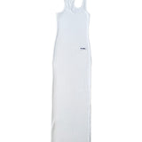 Tank Top Dress - White