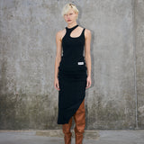 Tank Top Dress - Black