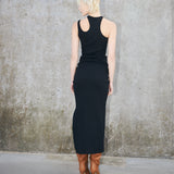 Tank Top Dress - Black