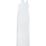 Tank Top Dress - White