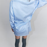 ICON - Shirt - Baby blue/White