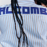 ICON - Striped Shirt - Baby blue/Blue