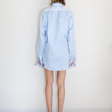 ICON SHIRT - BABY BLUE/WHITE