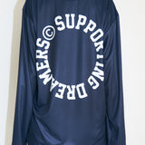WOOB BLOUSE - NAVY