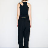 BAL LOGO SWEATPANTS - BLACK