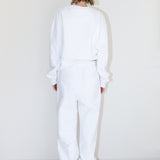 BAL LOGO SWEATSHIRT - WHITE