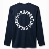 WOOB BLOUSE - NAVY