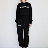 BAL LOGO SWEATSHIRT - BLACK