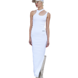 Tank Top Dress - White
