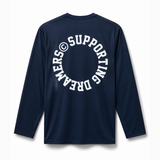 WOOB BLOUSE - NAVY