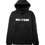 Logo Hooded Sweater In Black