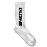 Bal Logo Socks - White